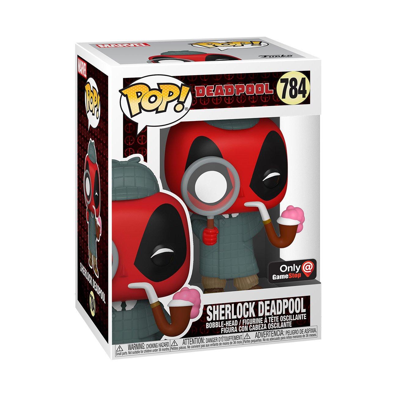 Funko POP! Marvel Deadpool 30th Anniversary Sherlock Deadpool 3.75in