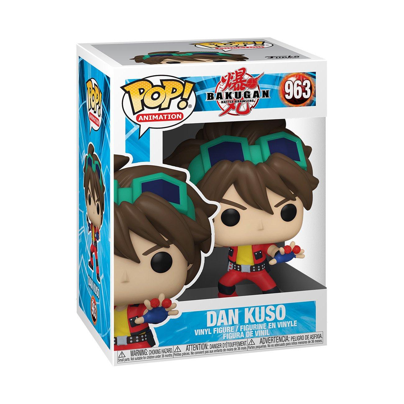 Funko POP! Animation: Bakugan Battle Brawlers Dan 4.75-in Vinyl Figure