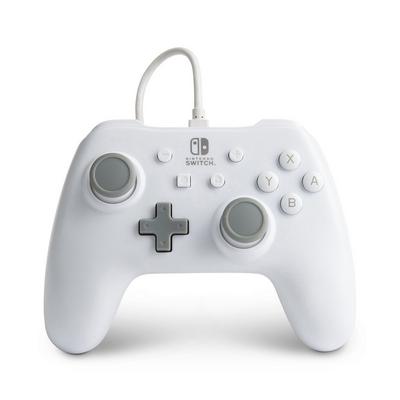 Nintendo Switch Wired Controller White Matte