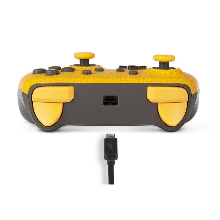 PowerA Enhanced Wired Controller for Nintendo Switch - Pokemon Pixel Pikachu 