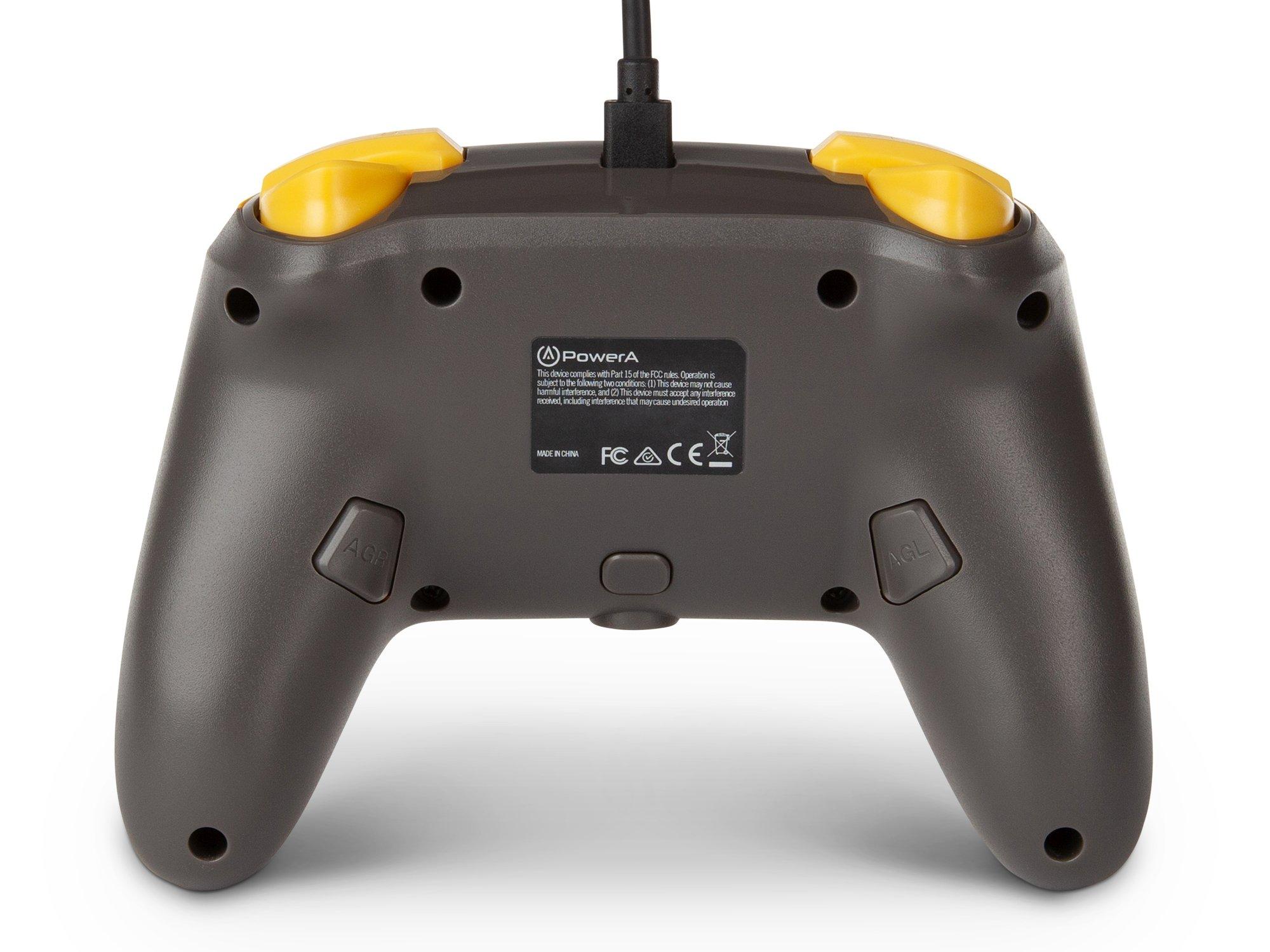 nintendo switch pikachu enhanced wired controller