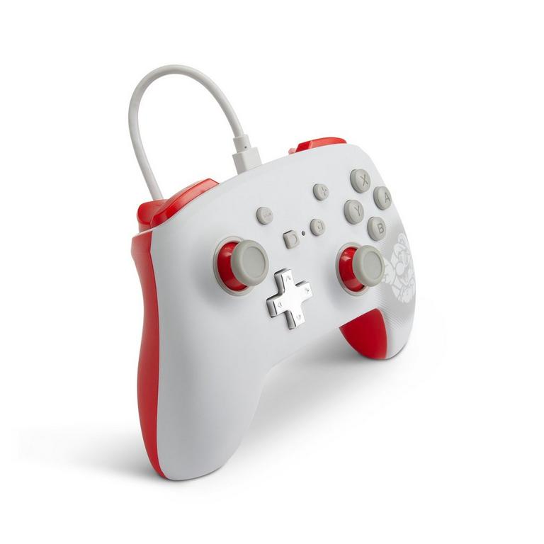 PowerA Enhanced Wired Controller for Nintendo Switch - Super Mario Bros. Mario White 