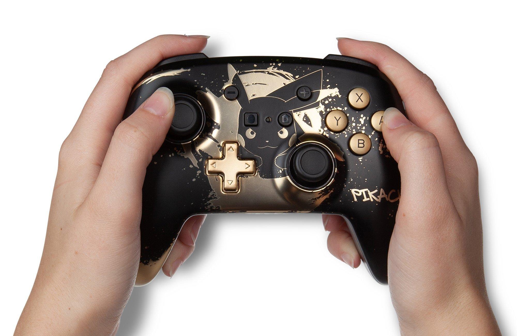 nintendo switch controller gold