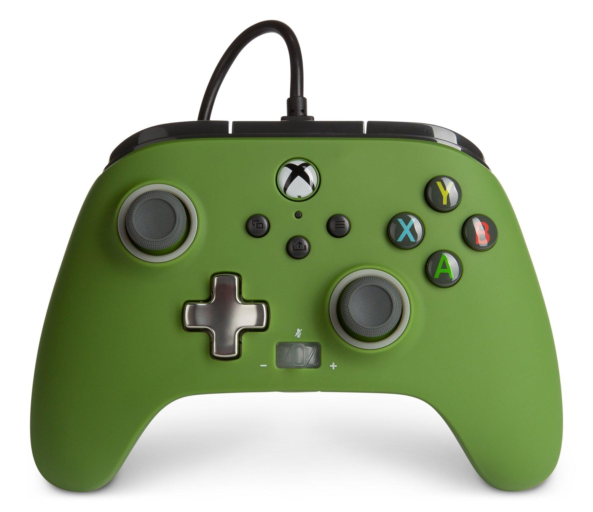 Powera Enhanced Wired Controller For Xbox Series X Soldier Green Gamestop