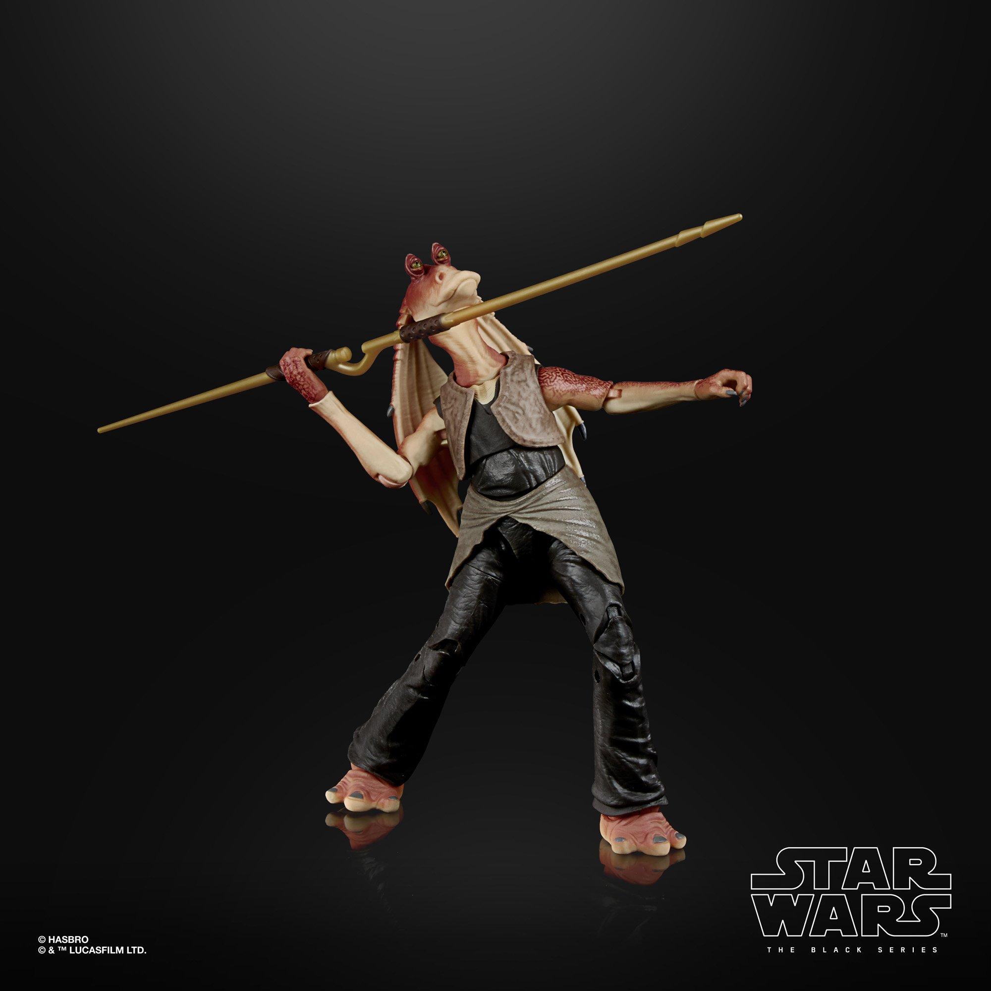Hasbro Star Wars The Black Series Jar Binks 6 inch Action Figure for sale online 