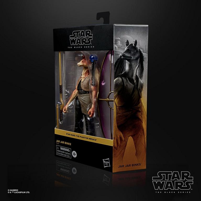 Hasbro Star Wars The Black Series Jar Binks 6 inch Action Figure for sale online