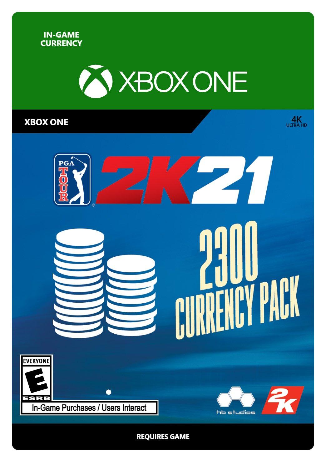 PGA Tour 2K21 Currency Pack 2,300 Xbox One Xbox One GameStop