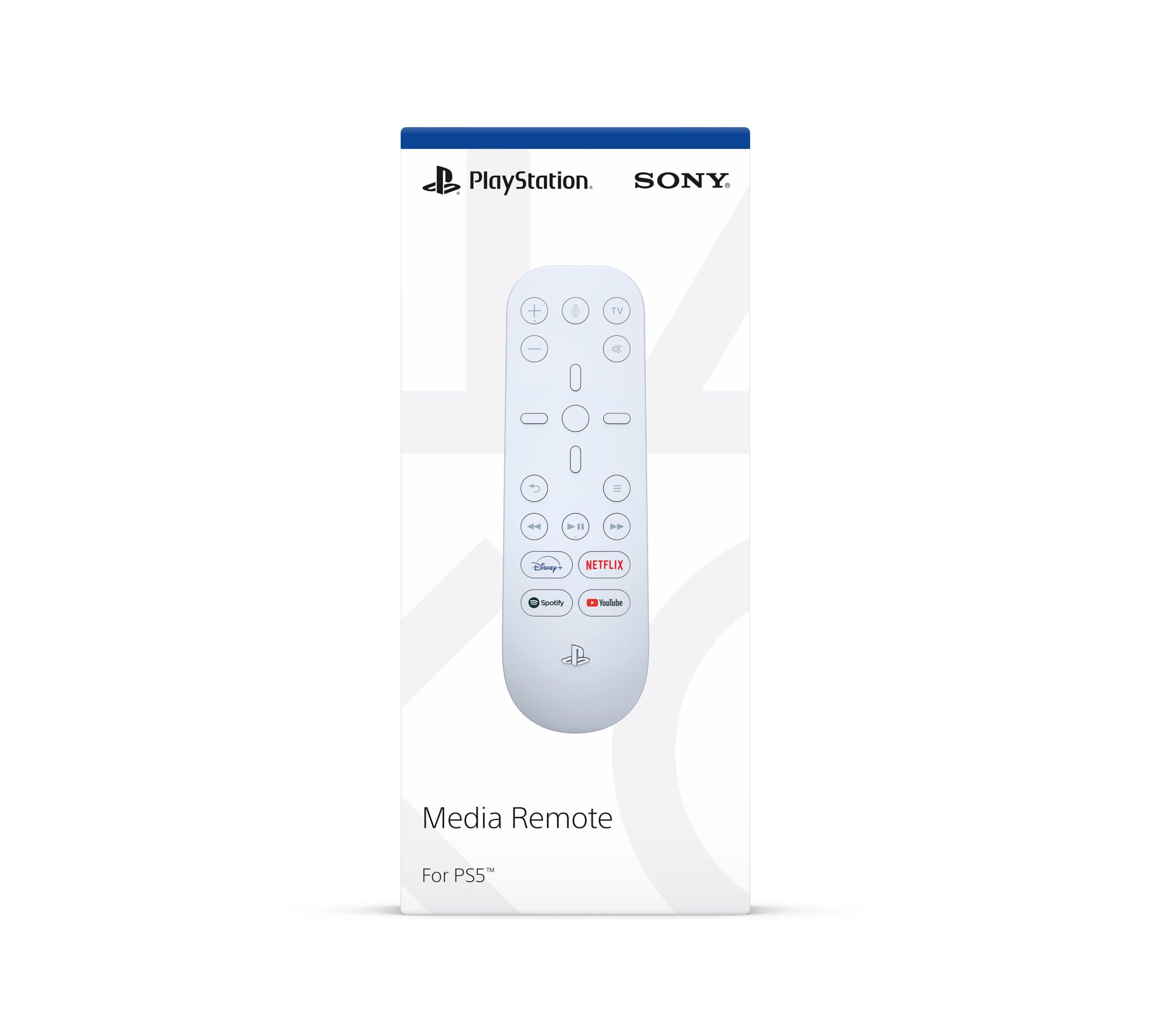 PS5 Media remote, Control all your PS5 entertainment