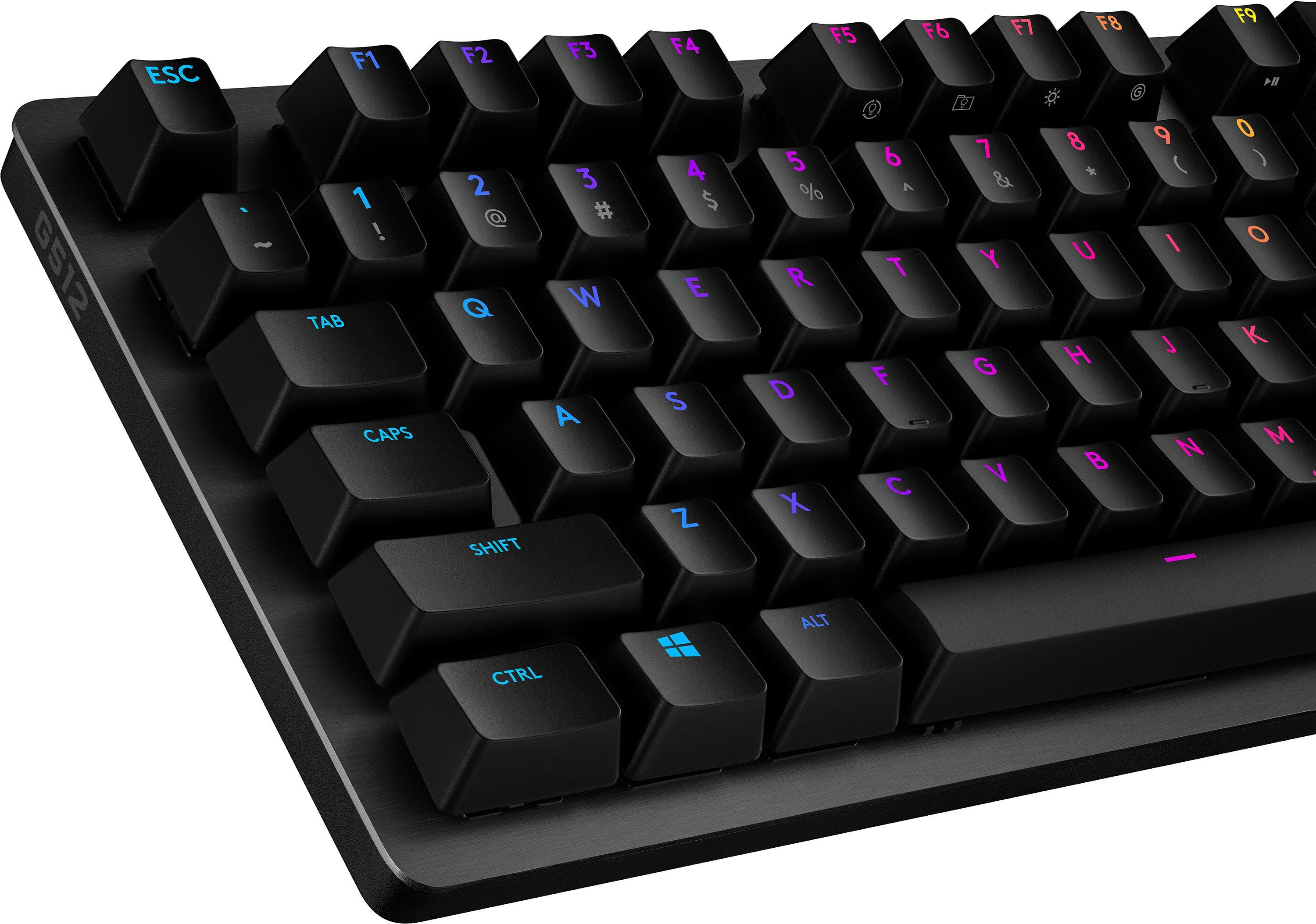 Logitech G512 Carbon GX Blue Switches RGB Mechanical Gaming Keyboard