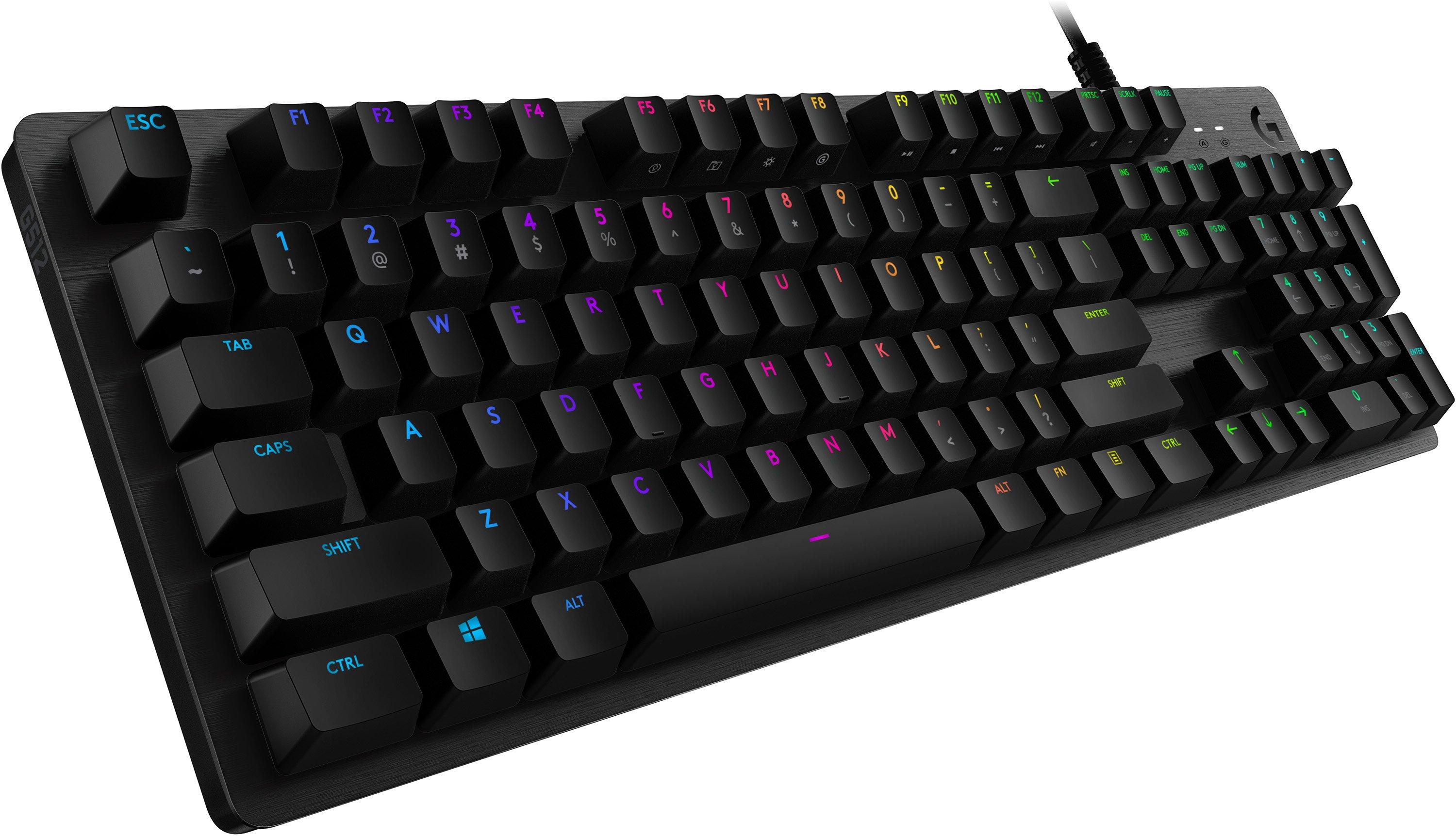 Logitech G512 Carbon GX Blue Switches RGB Mechanical Gaming Keyboard