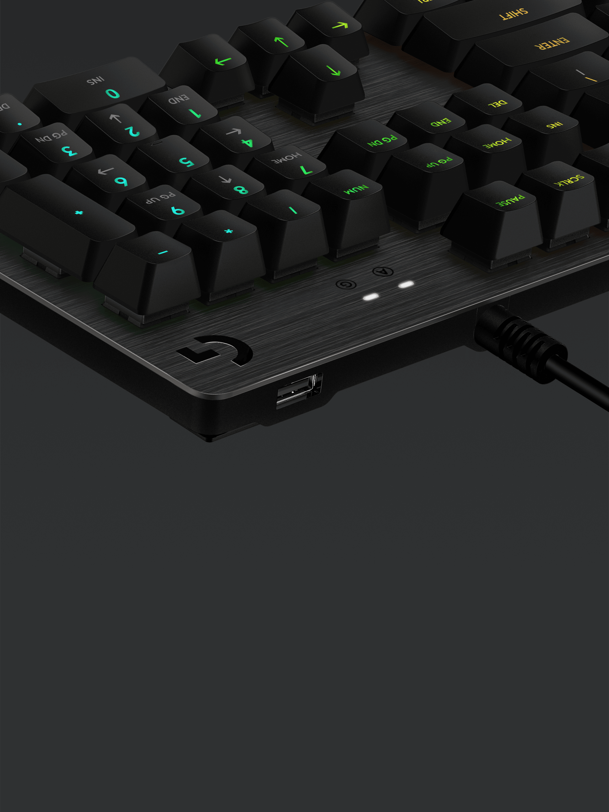 Logitech G512 CARBON LIGHTSYNC RGB Mechanical Gaming Keyboard with GX Brown  switches - Tactile 