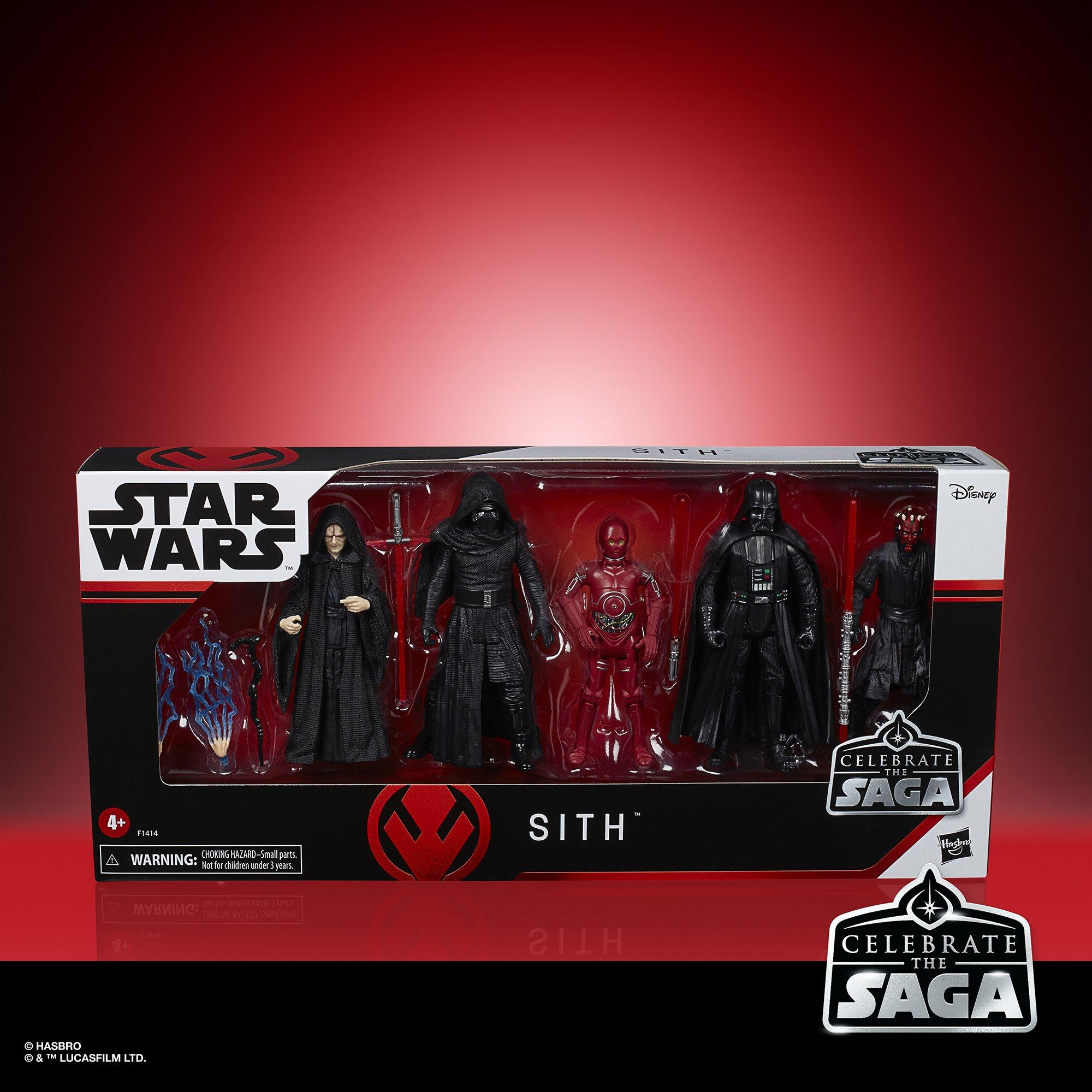 Star Wars Sith Celebrate the Saga Action Figure Set 5 Pack GameStop