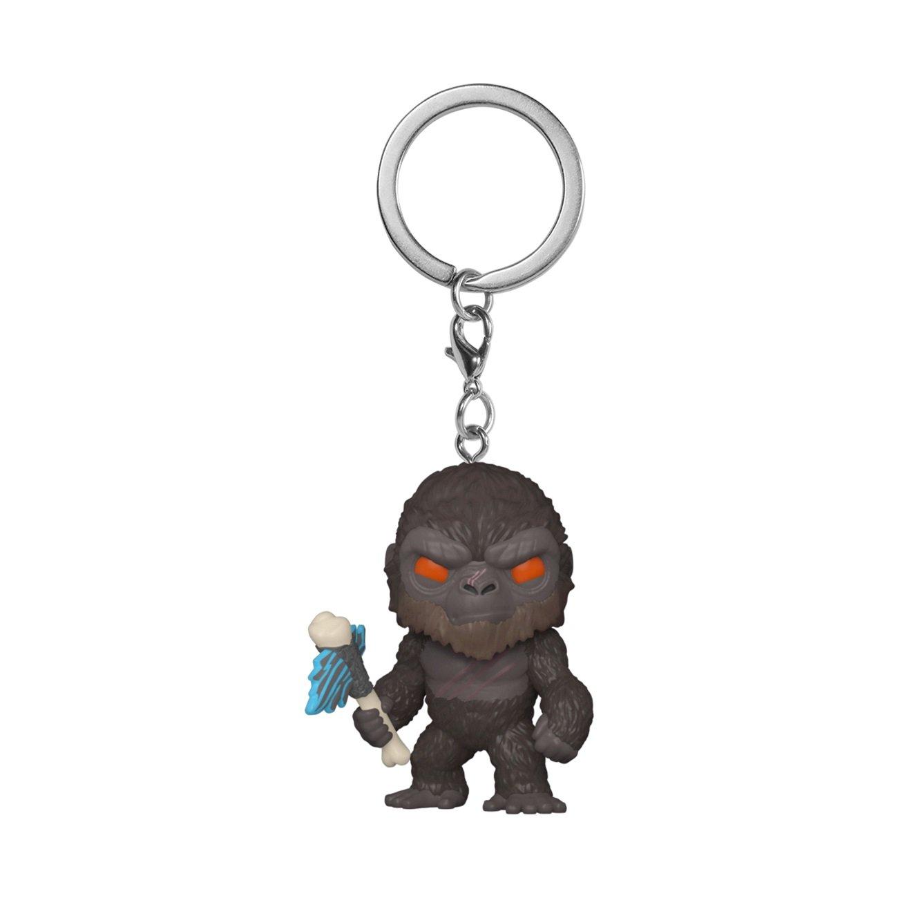 list item 1 of 3 Funko Pocket POP! Keychain: Godzilla VS. Kong - Kong with Axe