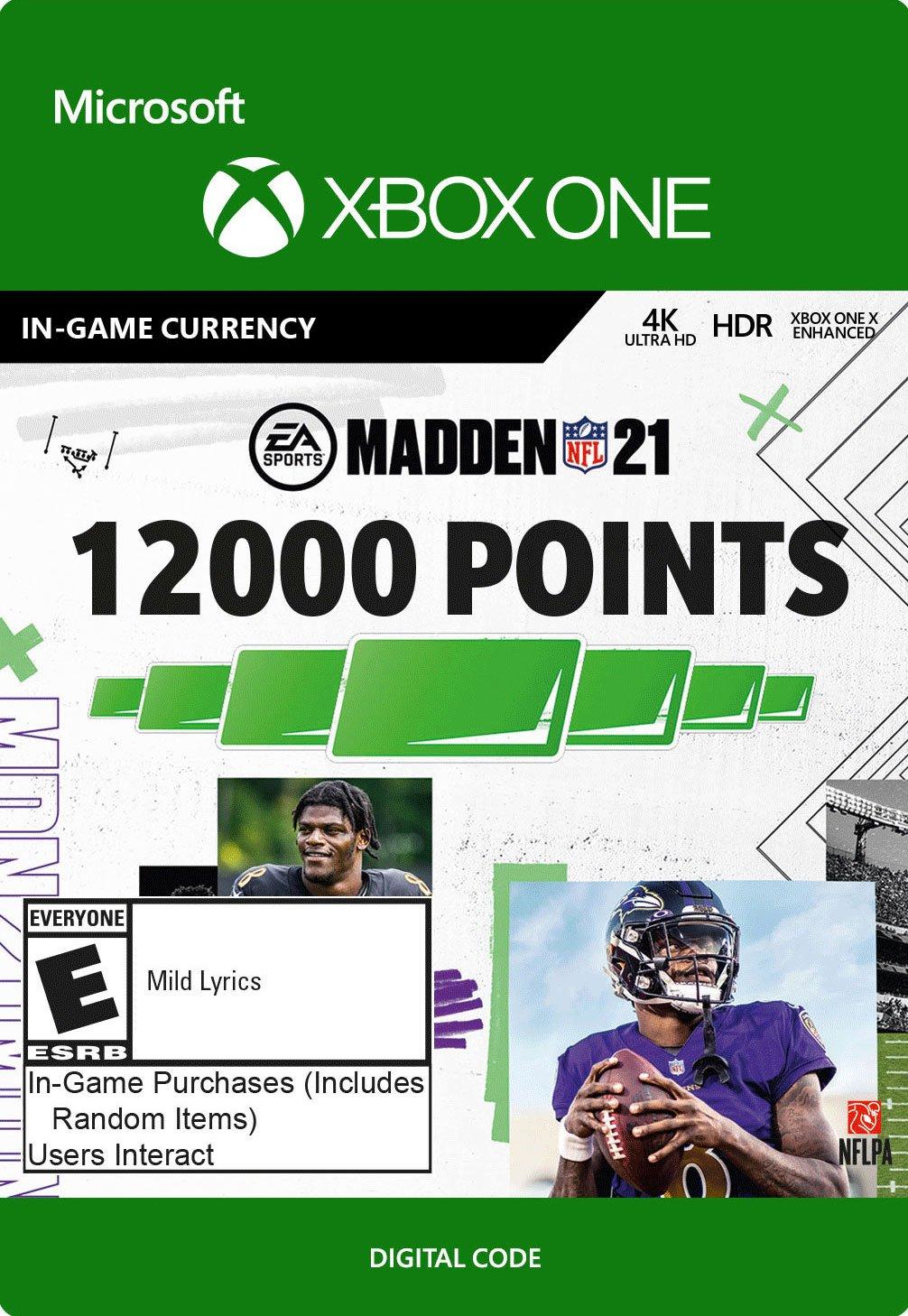 Madden NFL 20 Ultimate Team 12,000 Points [Digital] DIGITAL ITEM - Best Buy