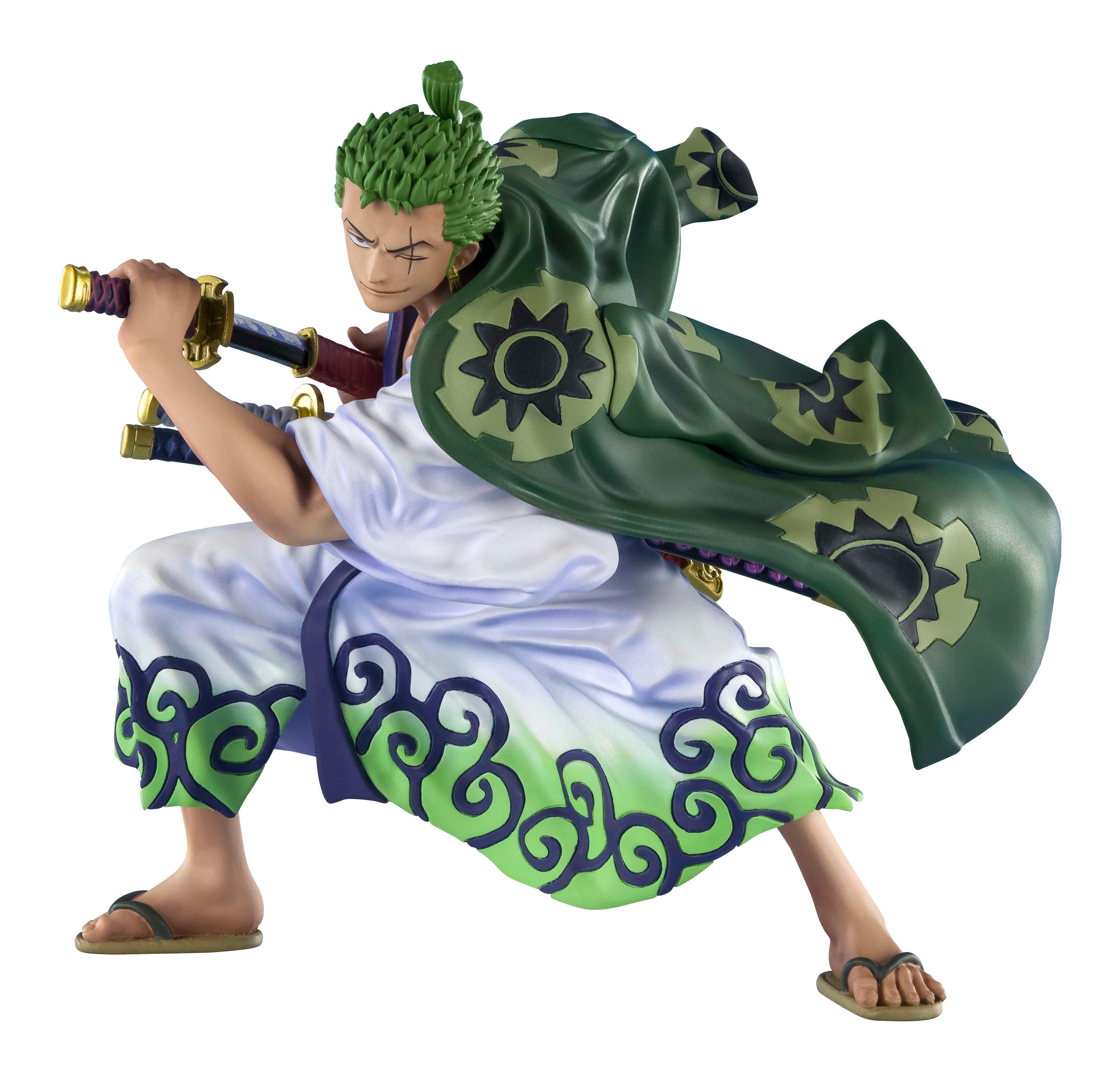 Bandai One Piece Roronoa Zoro Zorojuro Figuarts Zero 5 In Statue Gamestop