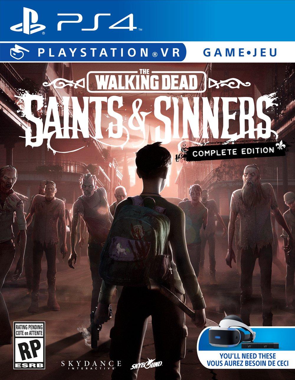 ps store walking dead saints and sinners