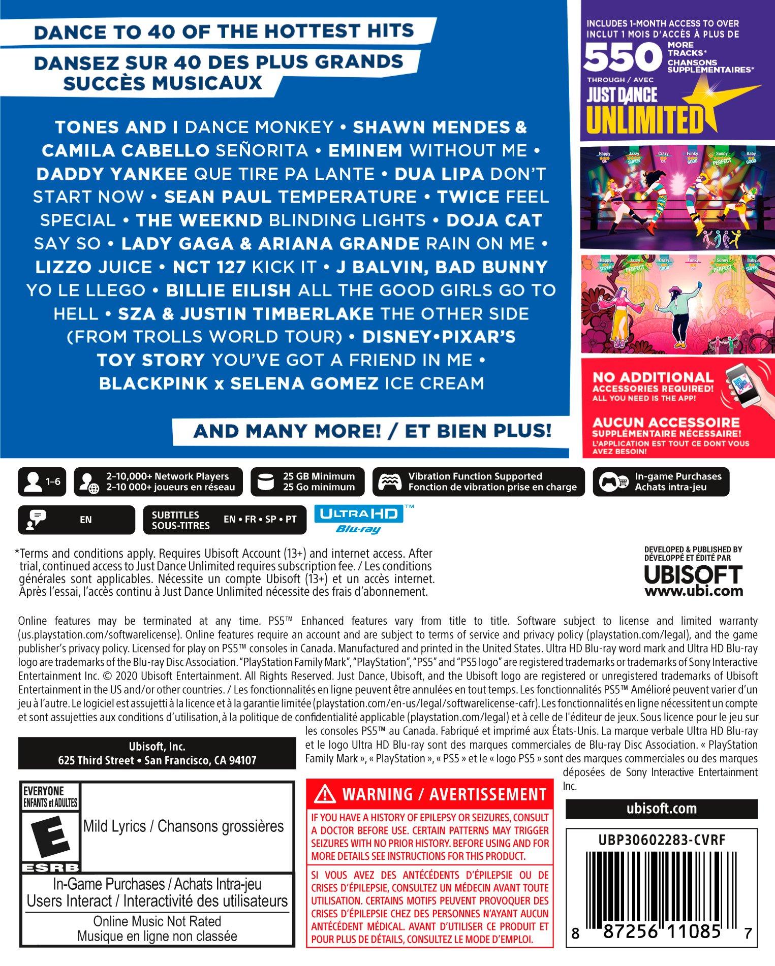 Just Dance 2021 - PlayStation PlayStation 5 GameStop | | 5