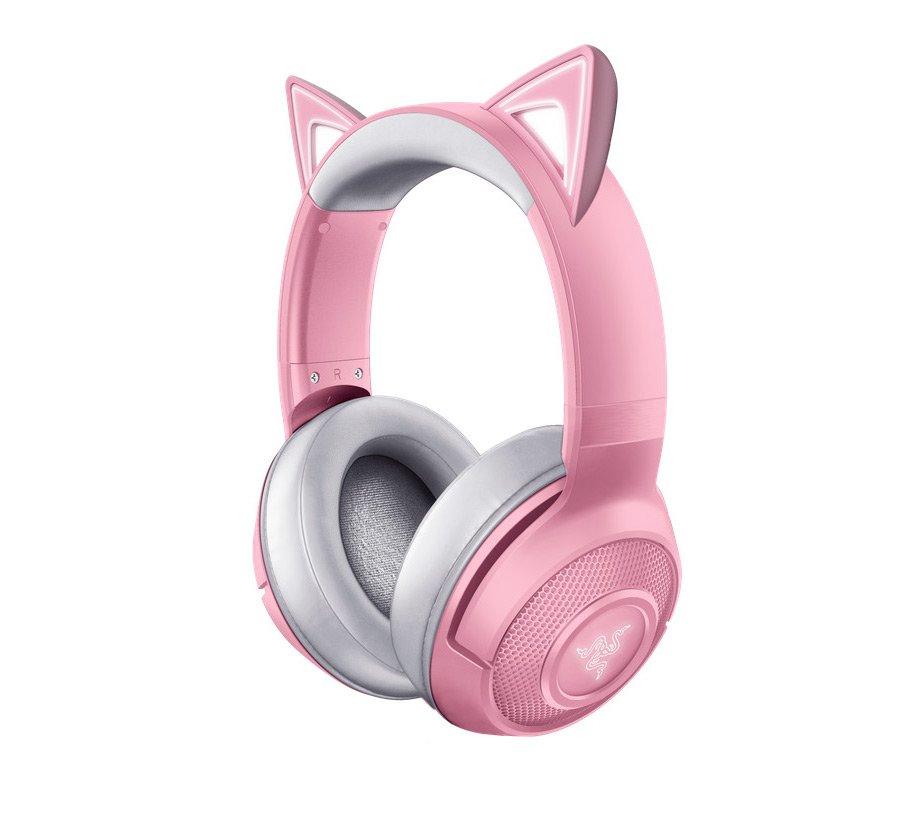 Razer Kraken Bt Kitty Edition Wireless Gaming Headset With Chroma Rgb Gamestop