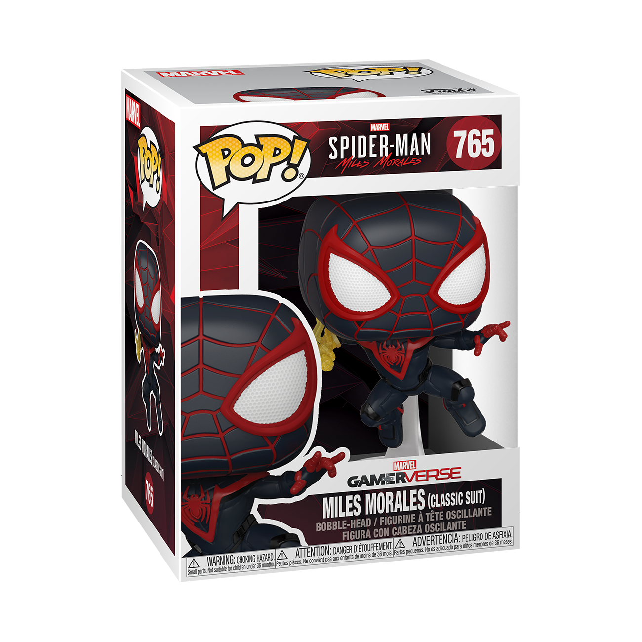 Funko POP! Games: Marvel's Spider-Man: Miles Morales - Miles Morales  Classic (or Chase) 4.15-in Vinyl Figure