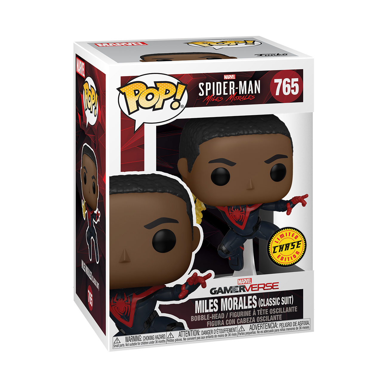 Funko POP! Games: Marvel's Spider-Man: Miles Morales - Miles Morales  Classic (or Chase) 4.15-in Vinyl Figure