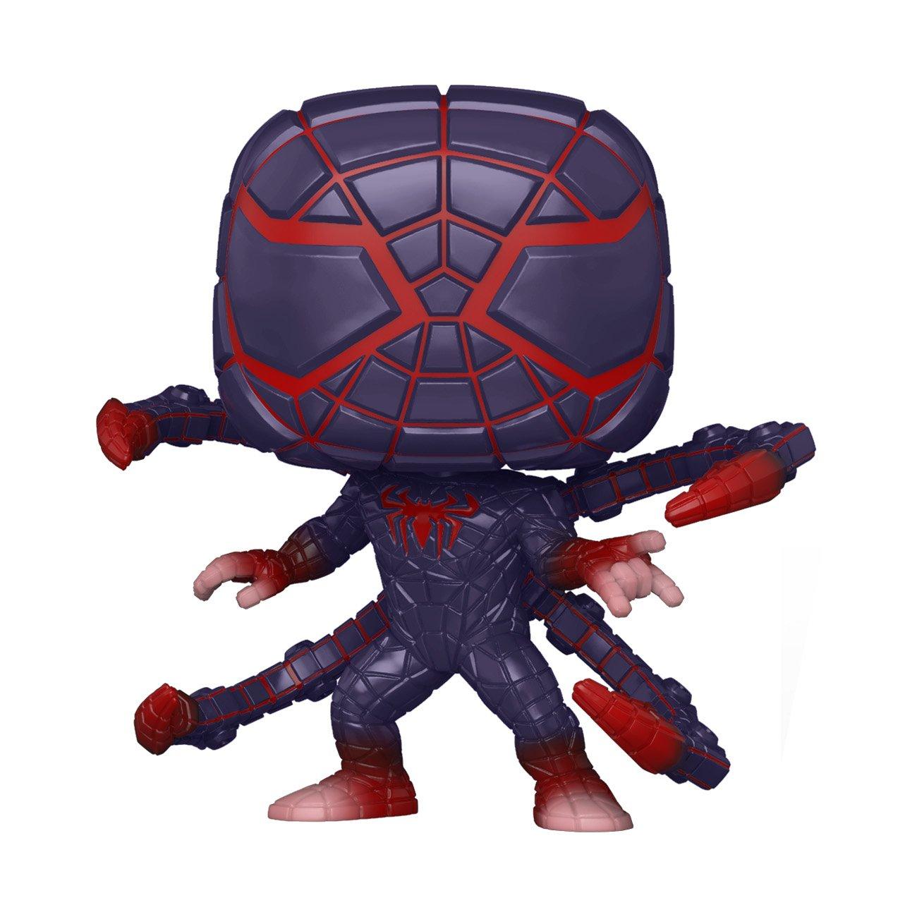 Pop Marvel S Spider Man Miles Morales Miles Morales Programmable Matter Suit Gamestop