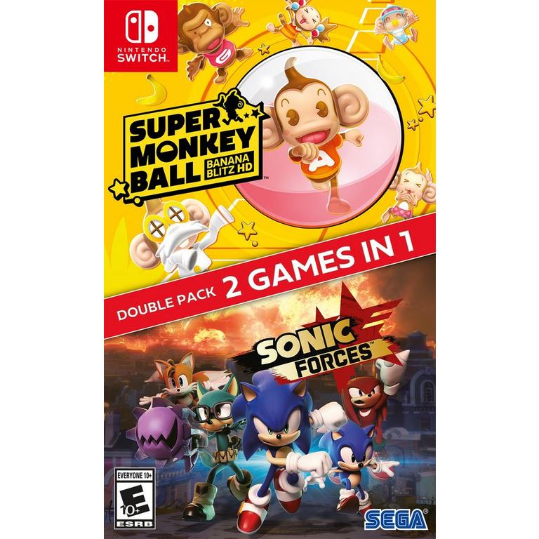 Sonic Forces Plus Super Monkey Ball: Banana Blitz HD Double Pack