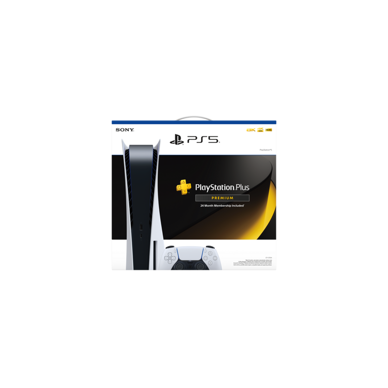 Sony PlayStation 5 Console - PlayStation Plus Premium 24-Month Subscription Bundle