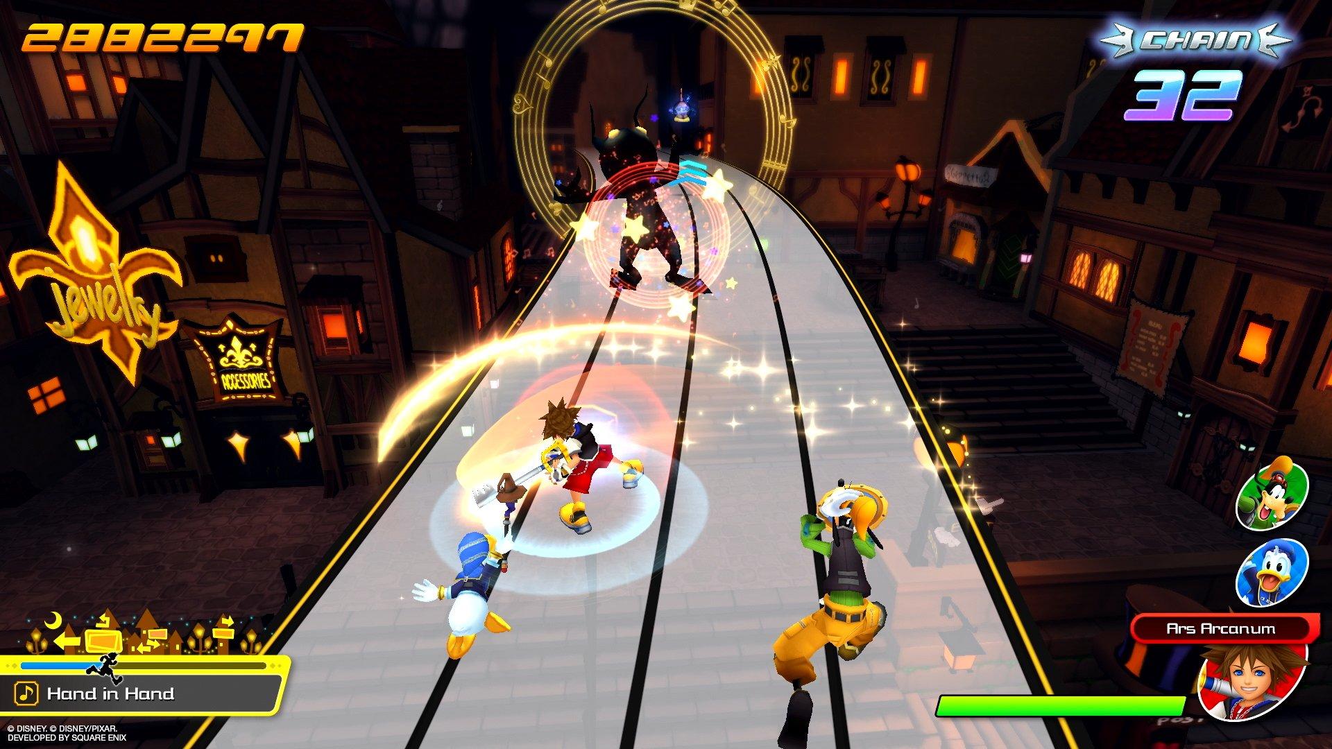 The KINGDOM HEARTS series on PC