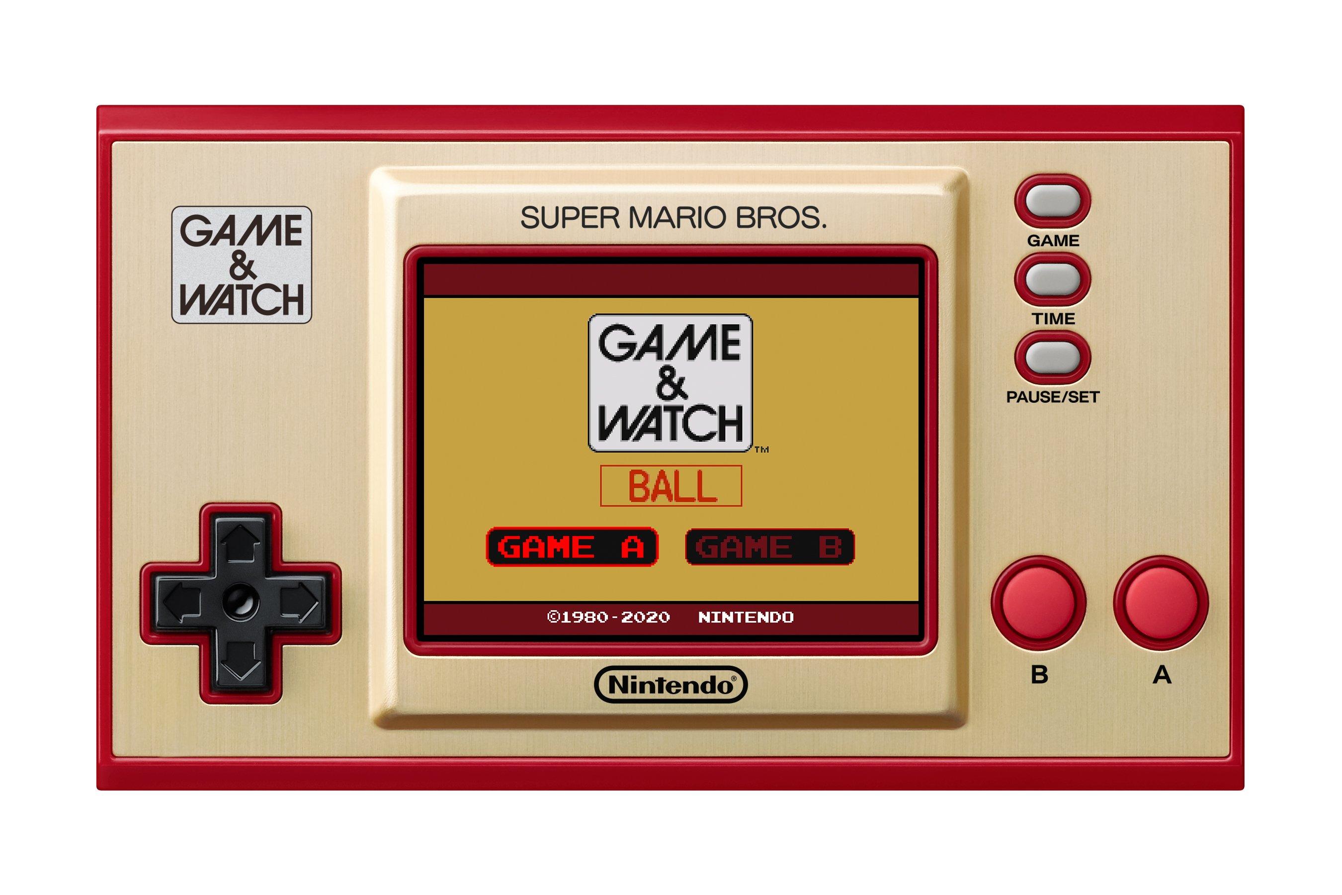 nintendo game watch super mario bros