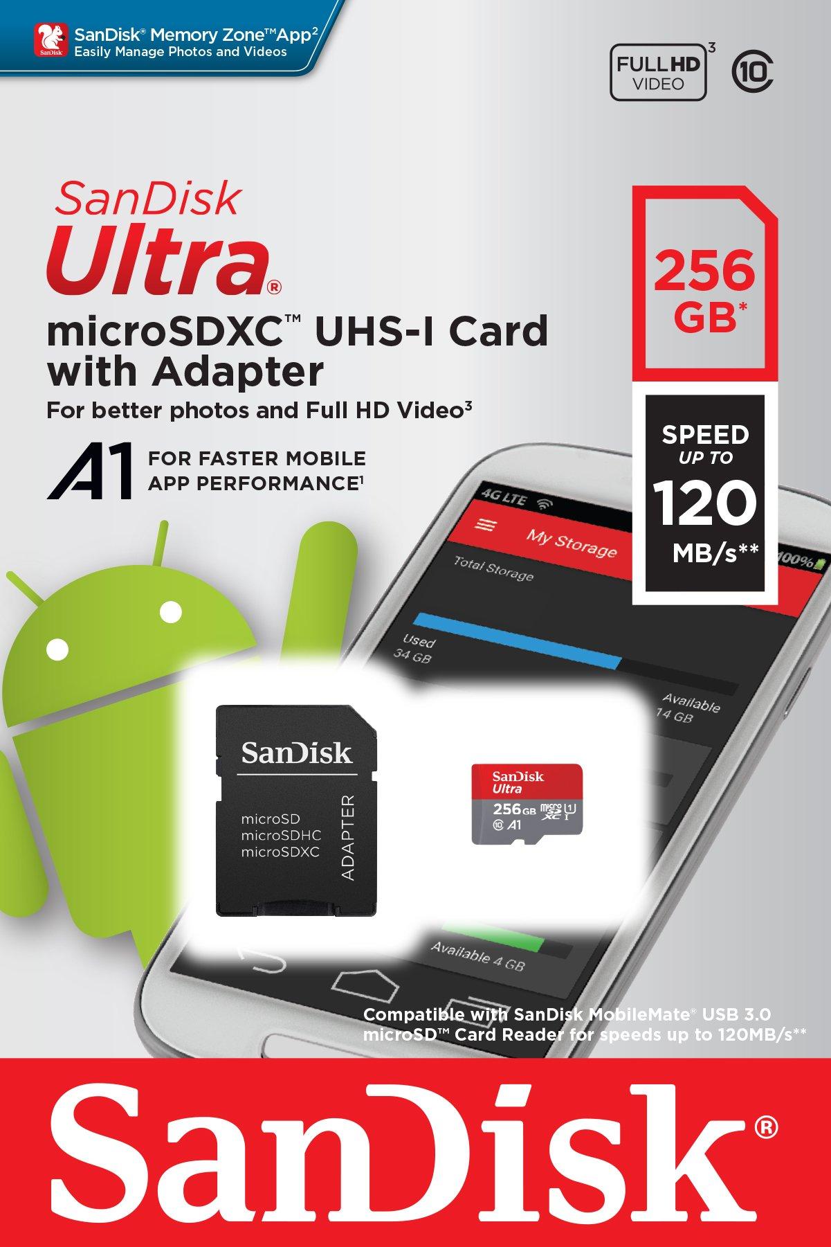 Sandisk 256gb extreme on sale microsdxc