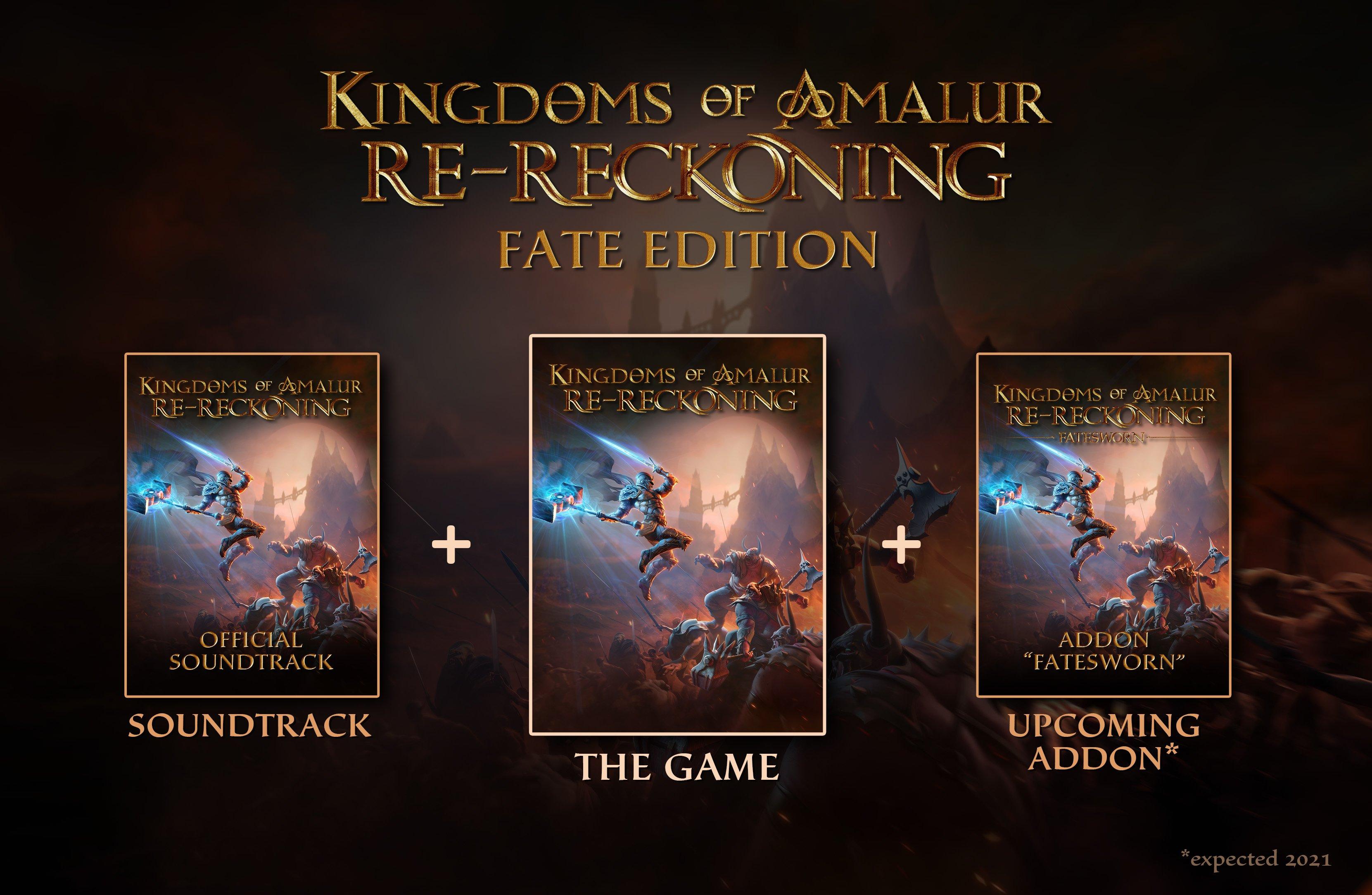 Kingdoms of amalur re reckoning fate edition что входит