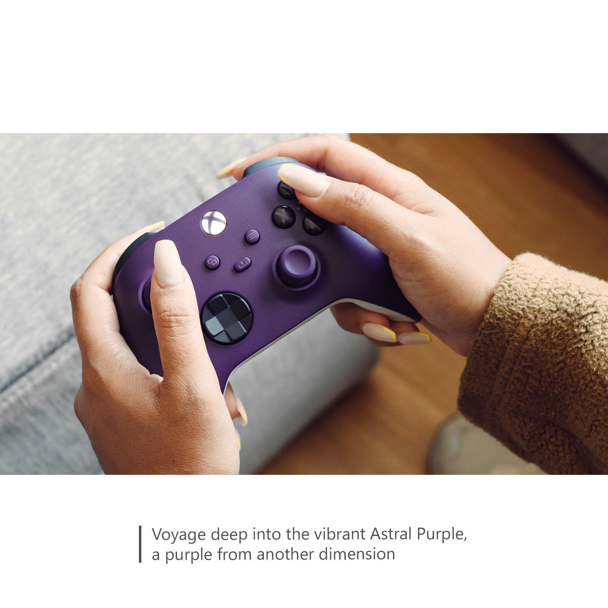 Microsoft Xbox Wireless Controller for Xbox Series X, Xbox Series S, Xbox  One, Windows Devices Astral Purple QAU-00068 - Best Buy