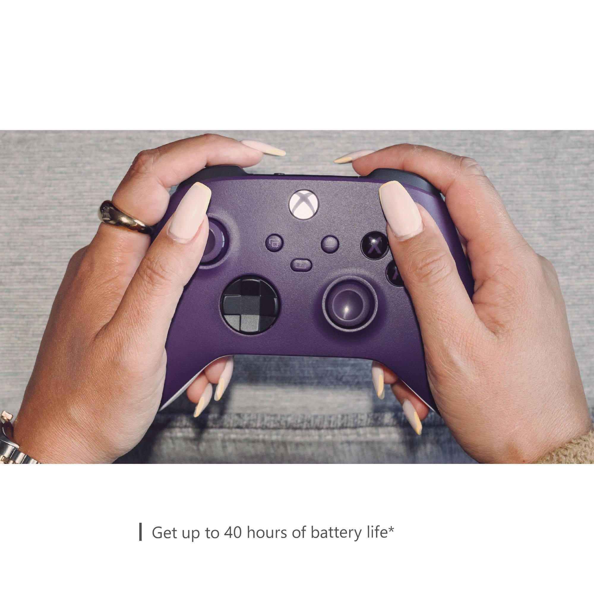 Xbox Core Wireless Gaming Controller – Astral Purple – Xbox Series X|S,  Xbox One, Windows PC, Android, and iOS