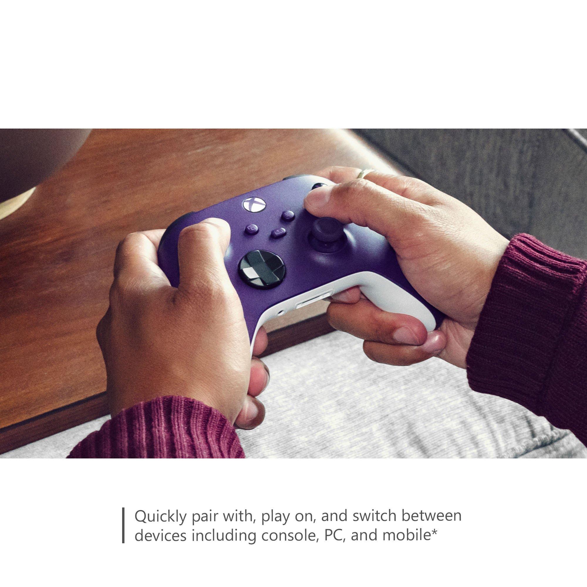 Microsoft Xbox Wireless Controller for Xbox Series X, Xbox Series S, Xbox  One, Windows Devices Astral Purple QAU-00068 - Best Buy