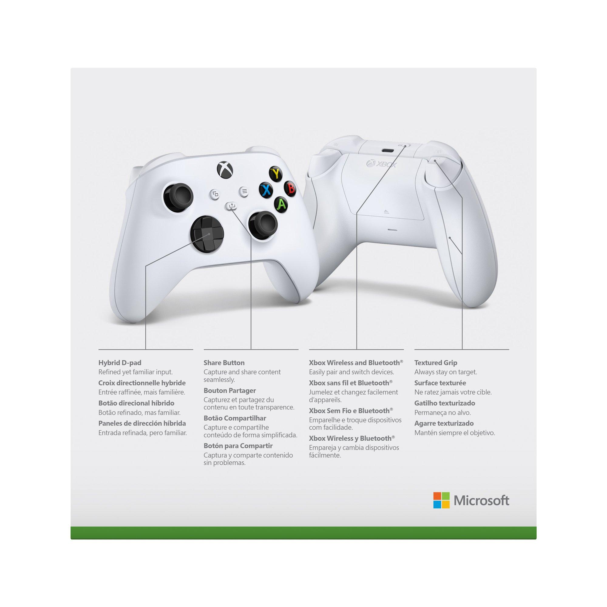 virgin war Cleanly Microsoft Xbox Series X Wireless Controller Robot White