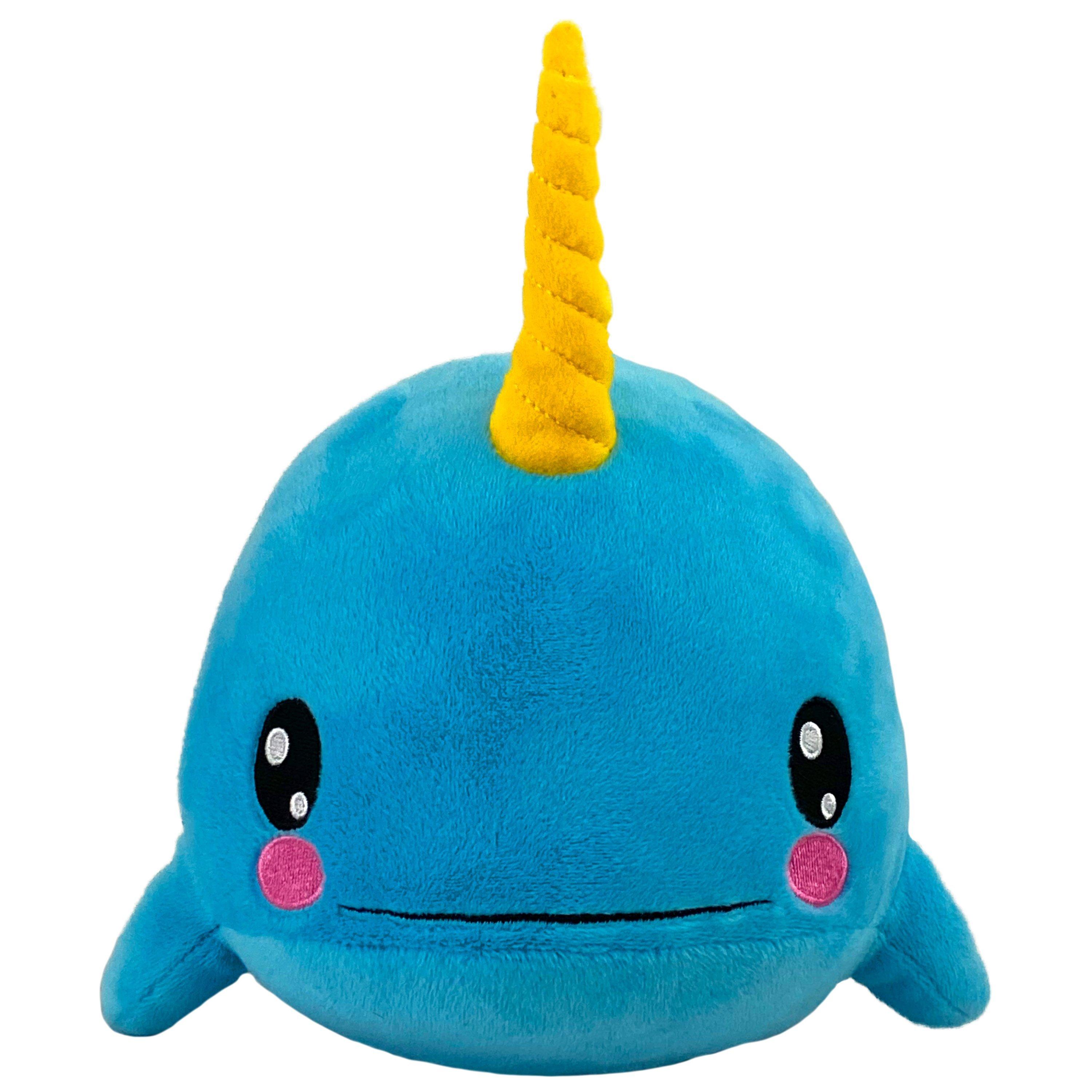 narwhal plush keychain