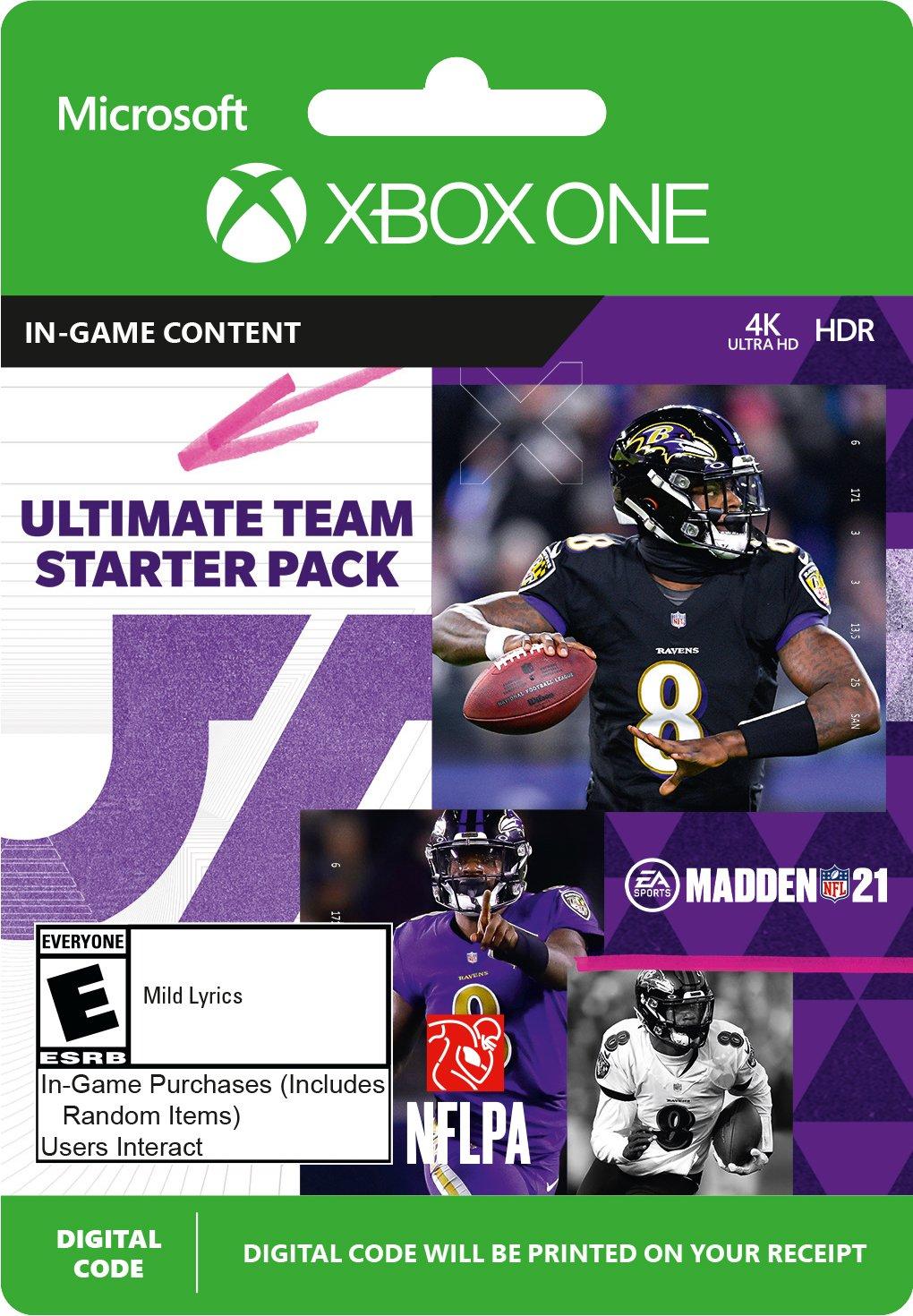 Madden NFL 21 Ultimate Team Starter Pack DLC - Xbox One, Xbox One