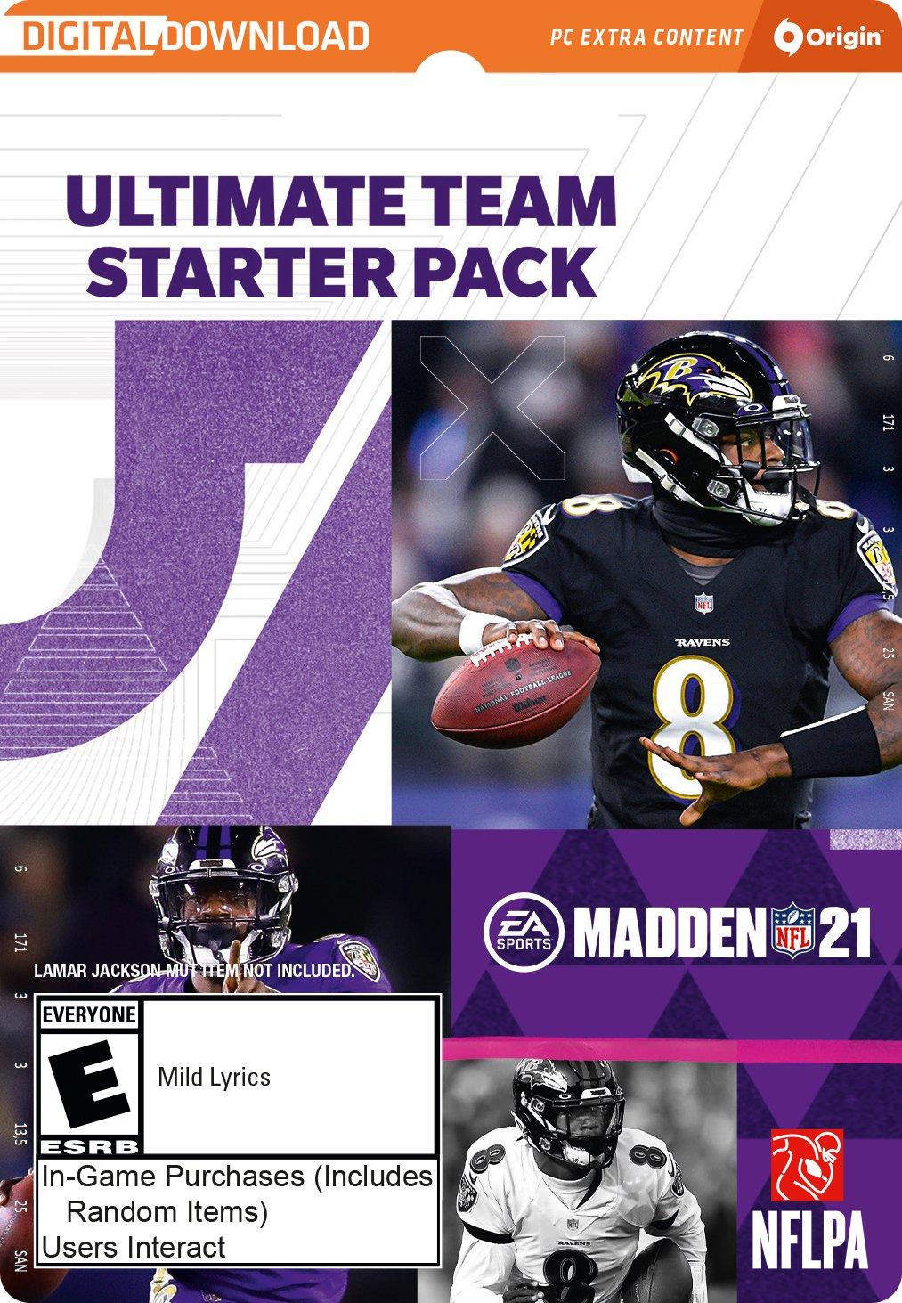 Madden NFL 21 Ultimate Team Starter Pack DLC - PC