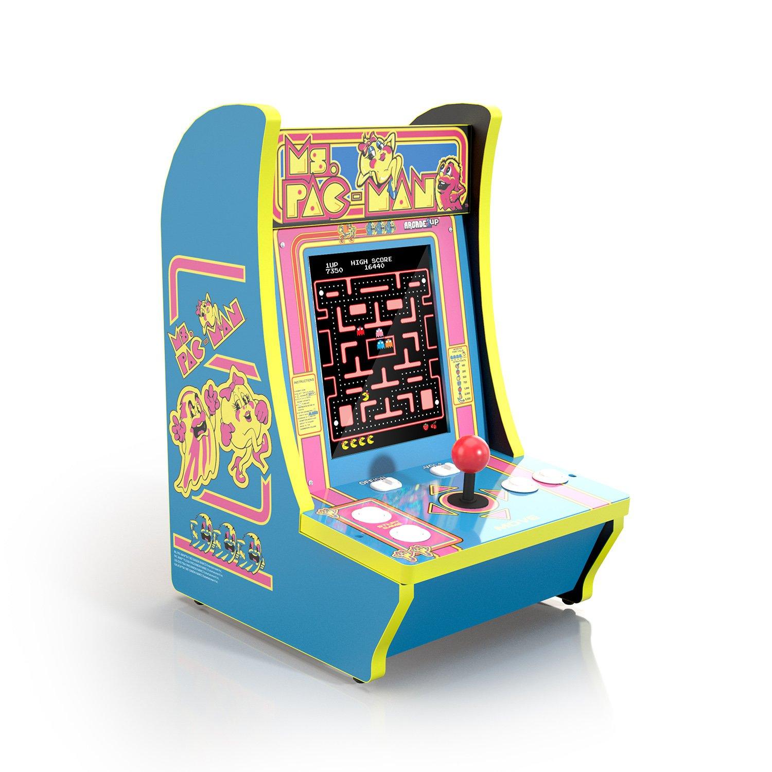 arcade1up pac man countercade best buy arcade games