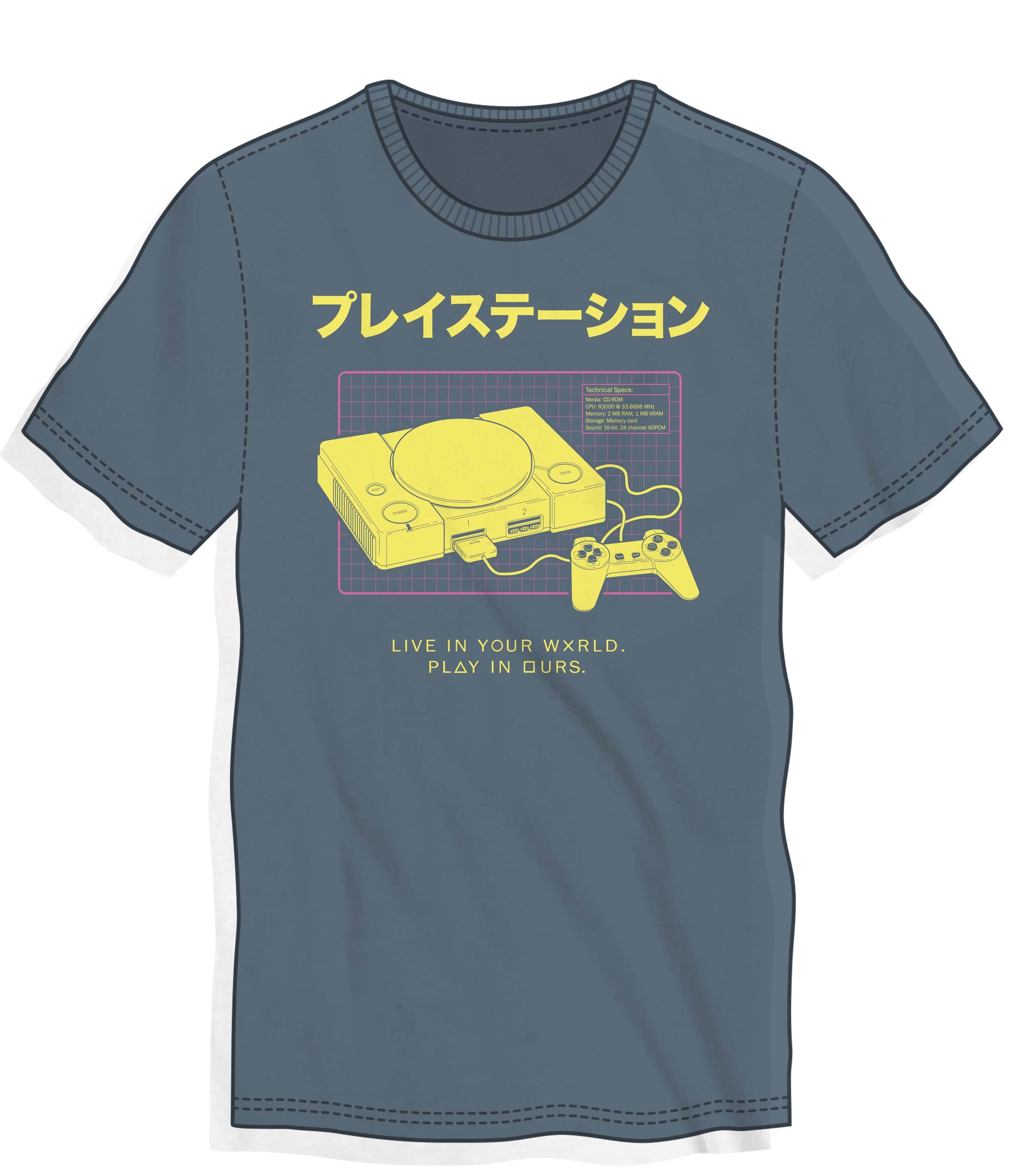 men's playstation t shirt