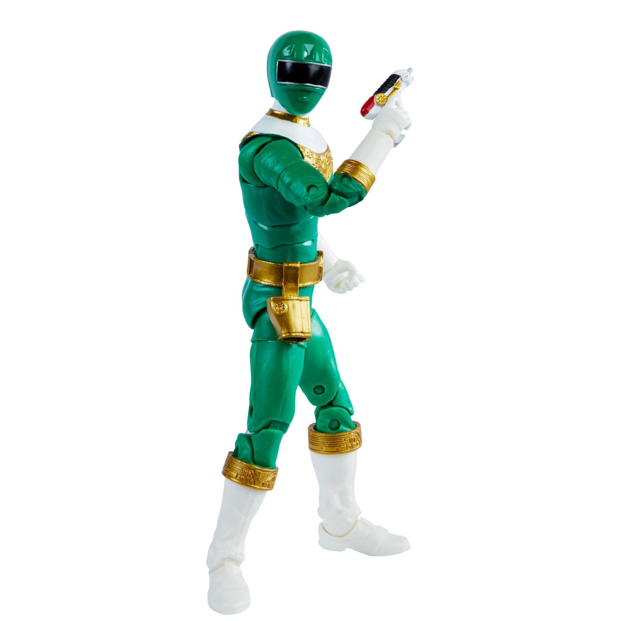 Power Rangers Lightning Collection Zeo Green Ranger 6-Inch Action ...