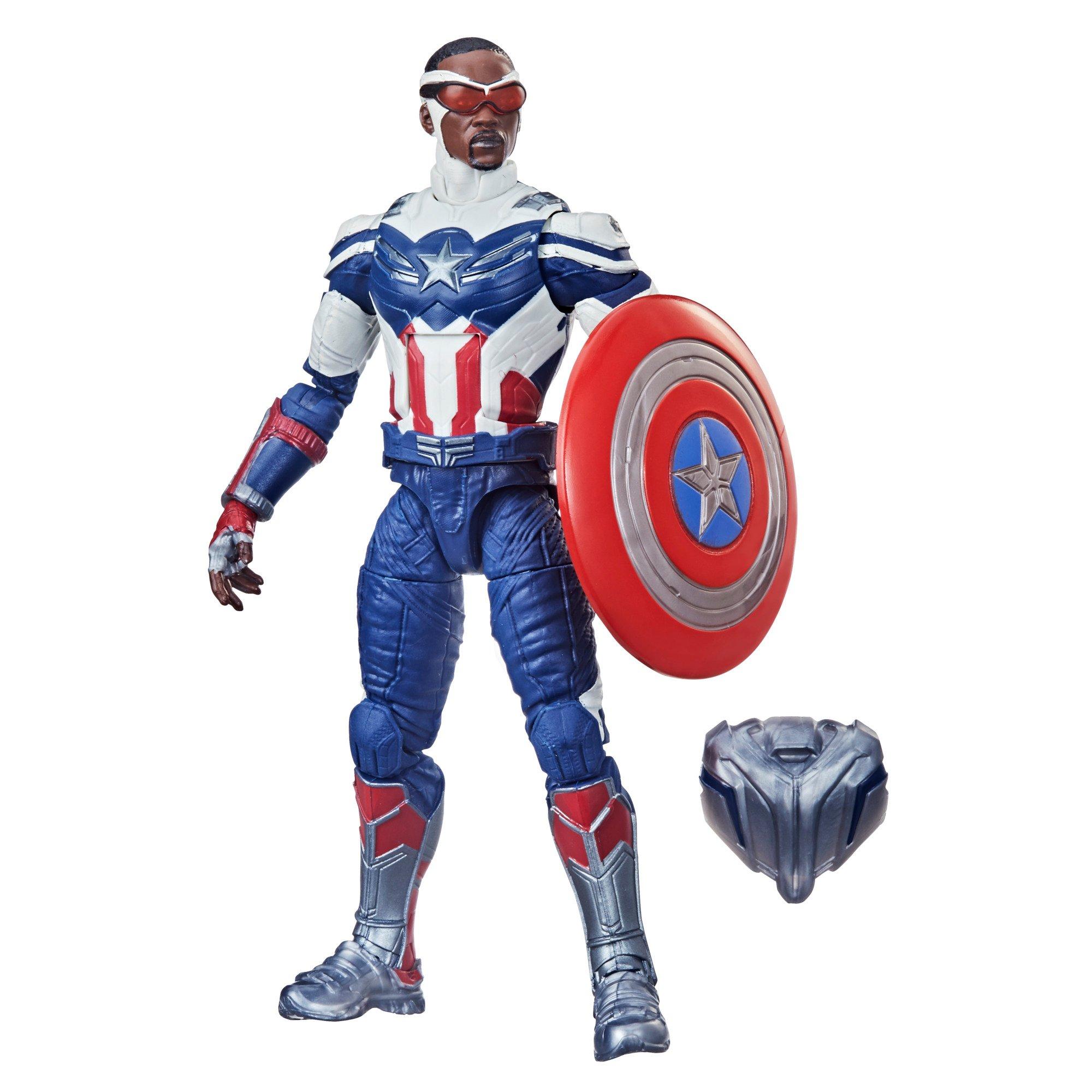 list item 2 of 8 Hasbro Marvel Legends Series The Falcon and Winter Soldier Captain America Sam Wilson 6-in Action Figure