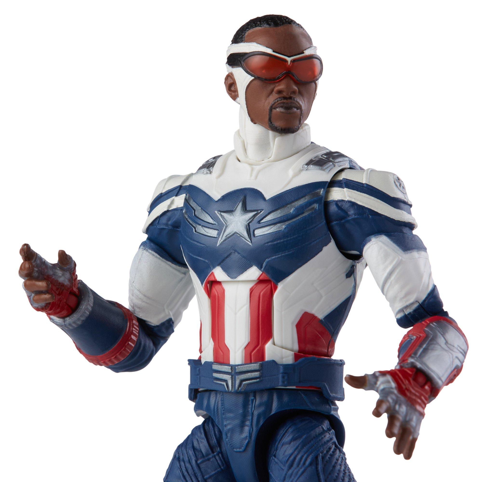 list item 4 of 8 Hasbro Marvel Legends Series The Falcon and Winter Soldier Captain America Sam Wilson 6-in Action Figure