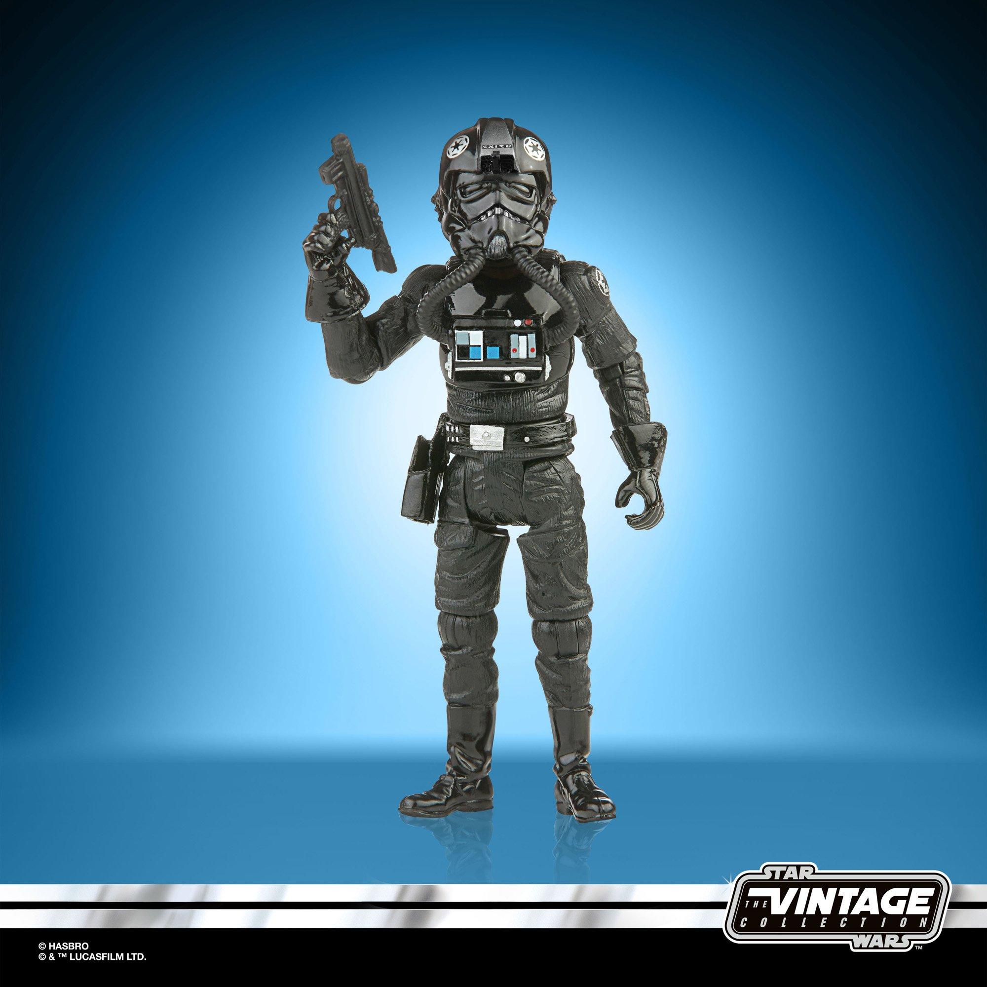 Star Wars Tie Fighter Pilot Battle of Yavin Figure 3 75" a Hope Hasbro 1 for sale online 