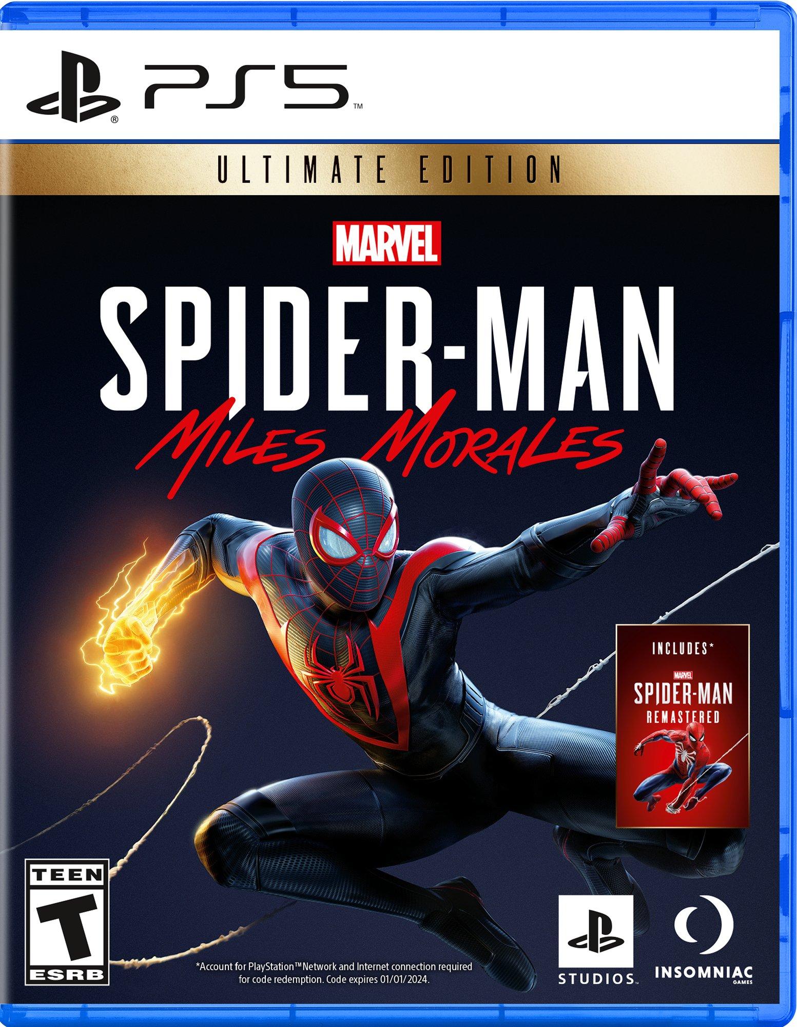 Marvel S Spider Man Miles Morales Ultimate Edition Playstation 5 Gamestop