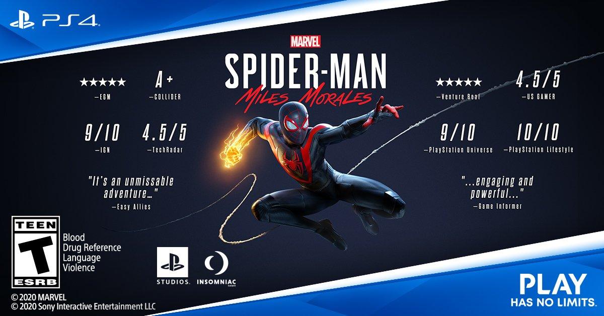 Game Marvel's Spider-man: Miles Morales - PS4