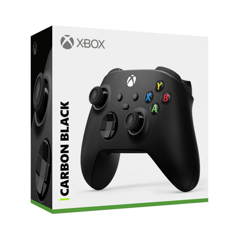 datos imagen Aprendizaje Microsoft Xbox Series X Wireless Controller Carbon Black | GameStop