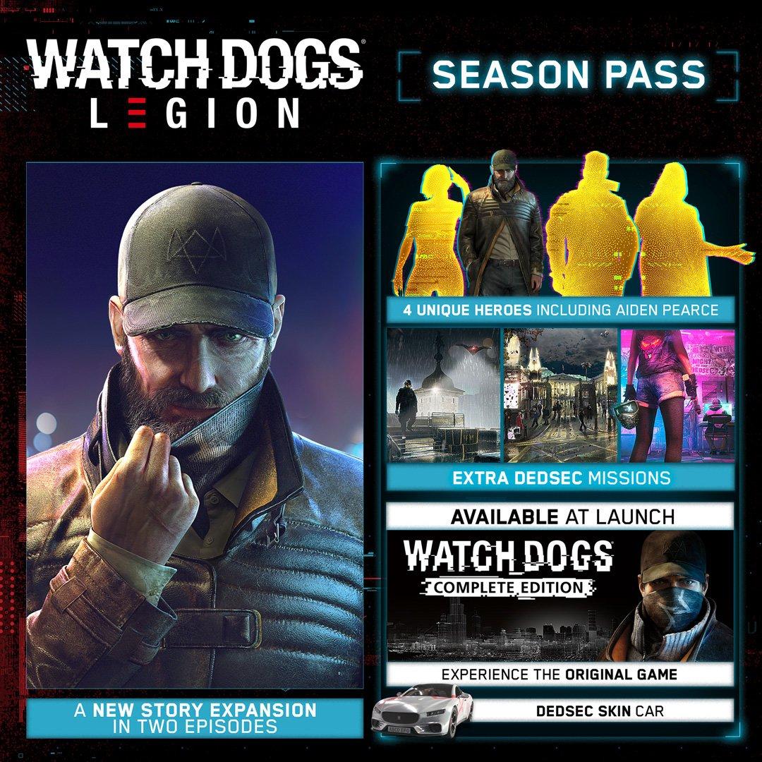 Watch Dogs: Legion Season Pass Steam Altergift