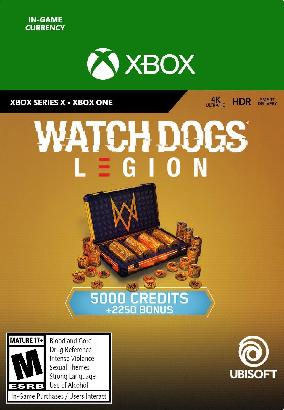 Watch Dogs: Legion Credits 7,250 - Xbox One