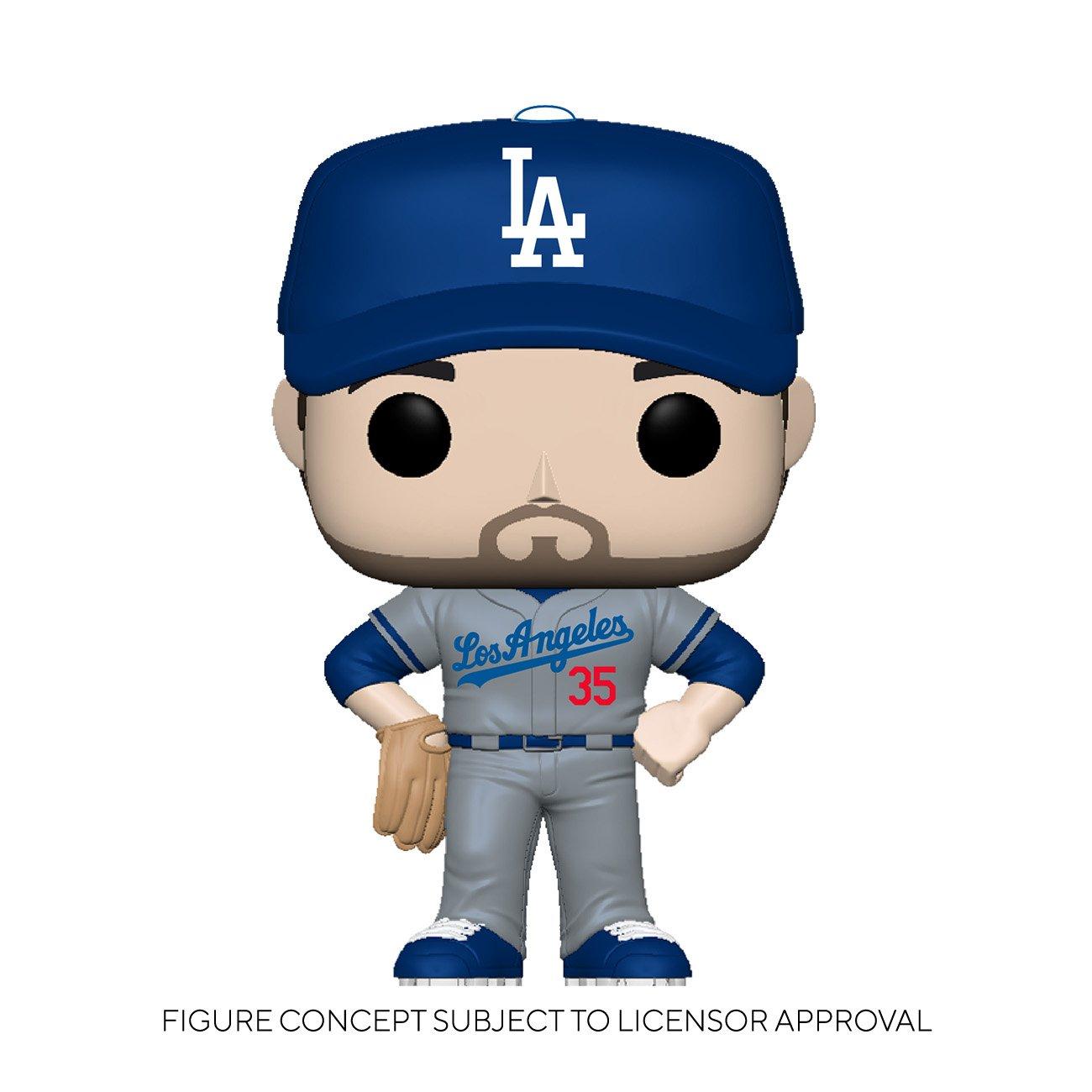 Funko POP! MLB: Los Angeles Dodgers Cody Bellinger Road Uniform 3.75-in  Vinyl Figure
